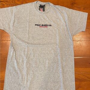 Brand New Ralph Lauren Polo Jeans Gray Men's Shirt